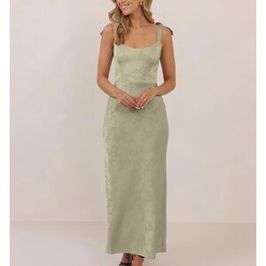 Park & Fifth - MERCER dress - Sage Green - XS